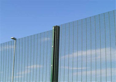Galvanized 358 security mesh fence panels or anti cut 358 welded mesh