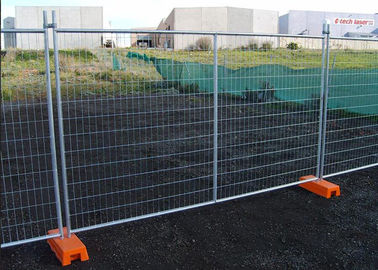 Chống ăn mòn bảo vệ tấm chắn hàng rào bằng kim loại tạm cho địa điểm xây dựng